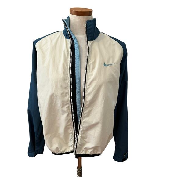 Vintage Ladies Nike Zippered Windbreaker jacket - Picture 1 of 8